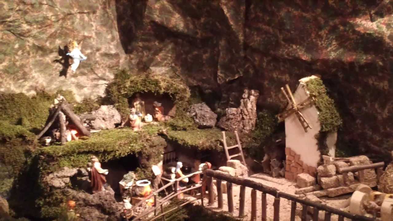 Presepe Artigianale Siciliano Fatto In Casa Con Movimenti Fai Da Te 12 Youtube