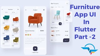 Furniture App UI in Flutter - Part 2