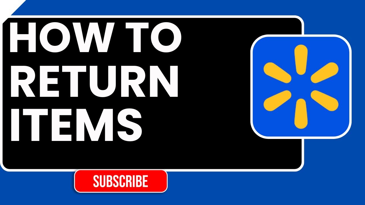 How to Return Items on Walmart | Step-by-Step Guide 2026 - YouTube