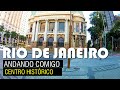 Walking Rio - Andando Comigo no centro histórico do Rio de Janeiro - Ambiente - ASMR