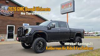 **BRAND NEW** 2026 GMC Denali Ultimate HD Gets Kelderman Air Ride & Fox Coilovers