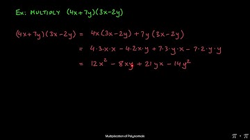 ※ 5. Polynomials - § 5.3 Multiplication of Polynomials Ex 3