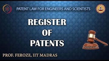 Register of Patents