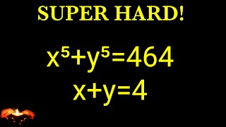 How to Solve x⁵ + y⁵ = 464 and x + y = 4 Simultaneously: Step-by-Step Guide