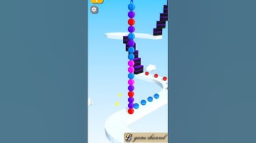 stack rider 😉😉 gameplay // l game channel // android & ios gameplay 72297 #mobilegame #shorts