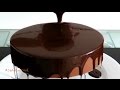 ЗЕРКАЛЬНАЯ ГЛАЗУРЬ Шоколадный ГЛЯССАЖ видео - Chocolate mirror glaze làm socola - phủ bánh làm glaze