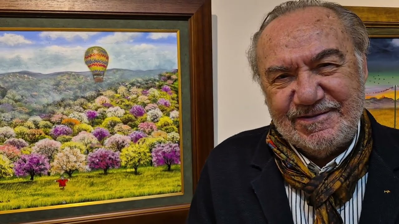 Ressam Yalçın Gökçebağ Sergisi #yalçıngökçebağ #sergi