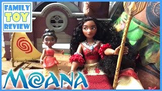 Moana Doll Singing - Disney Store Moana Feature Doll Sings How Far I'll Go 모아나 마우이 Oceania Vaiana