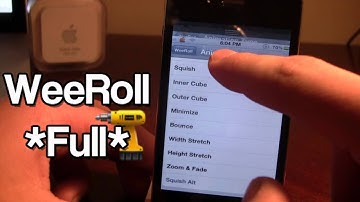 WeeRoll - Notification Center Animation (Cydia Tweak)
