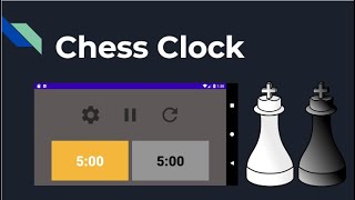 Android Studio Chess Clock Tutorial | Part - 2 | Timer | Using Kotlin screenshot 4
