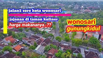 Jalan jalan sore di tamkul wonosari gunungkidul