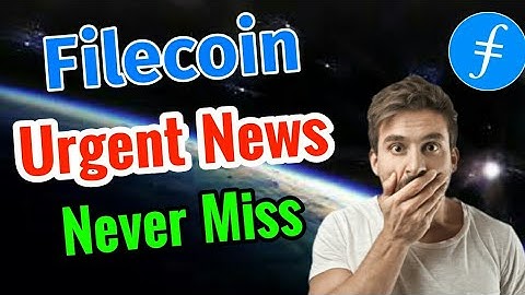 Filecoin Holders Never Miss This😭 || Filecoin Today News