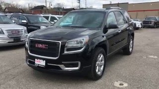 2016 GMC Acadia SLE AWD Black Oshawa ON Stock# 160831