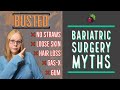 10 bariatric surgery myths  wls myth busting  my gastric bypass journey