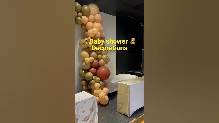 #babyshowerdecoration #balloonarrangement #balloon #balloons #short #shorts #howto