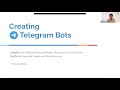 Hack&amp;Roll 2022 Workshop: Intro to Telegram Bots