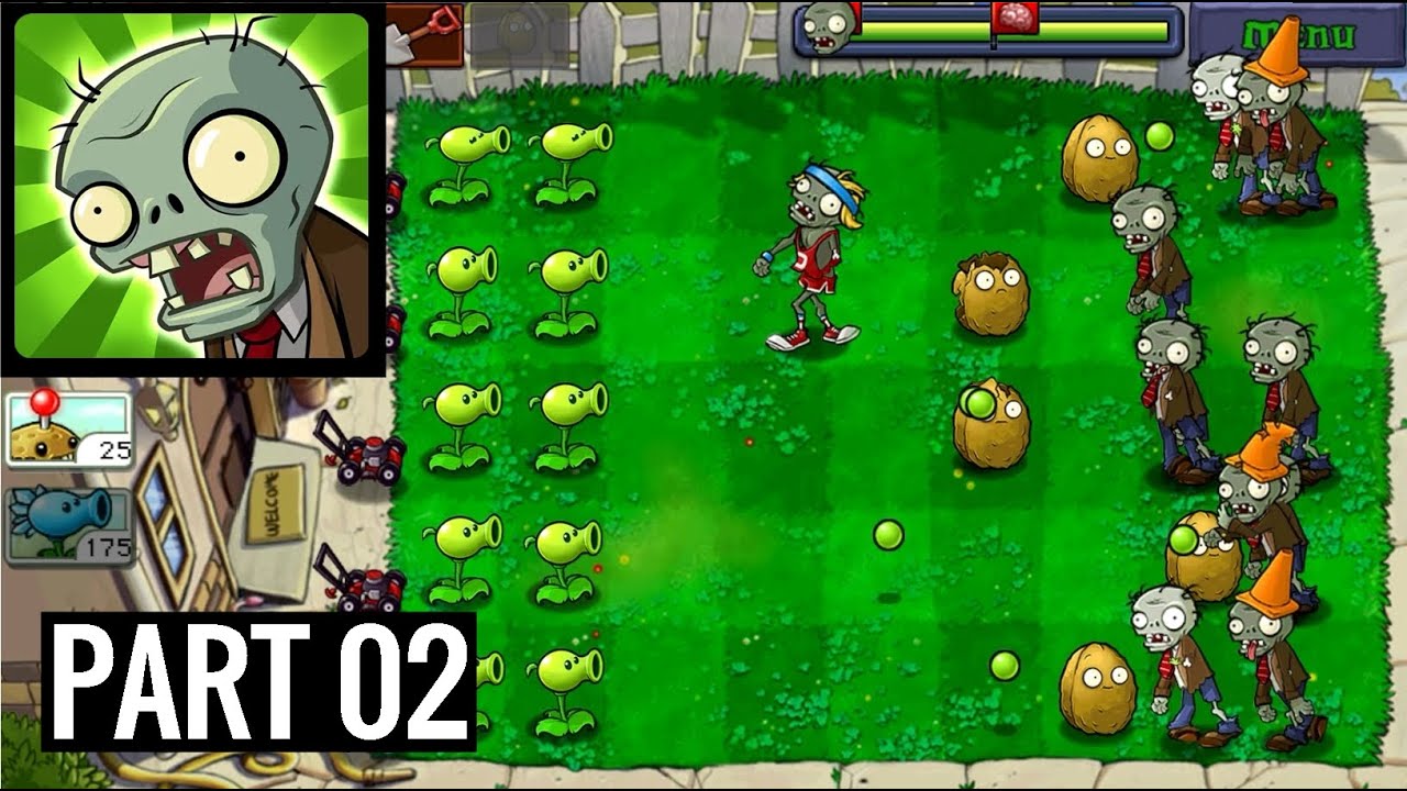 Plants vs. Zombies FREE Gameplay Walkthrough Part 2