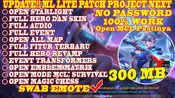 Data ML Lite Full Event 300Mb Semi Original Terbaru Patch Floryn  Ml Lite Patch Terbaru