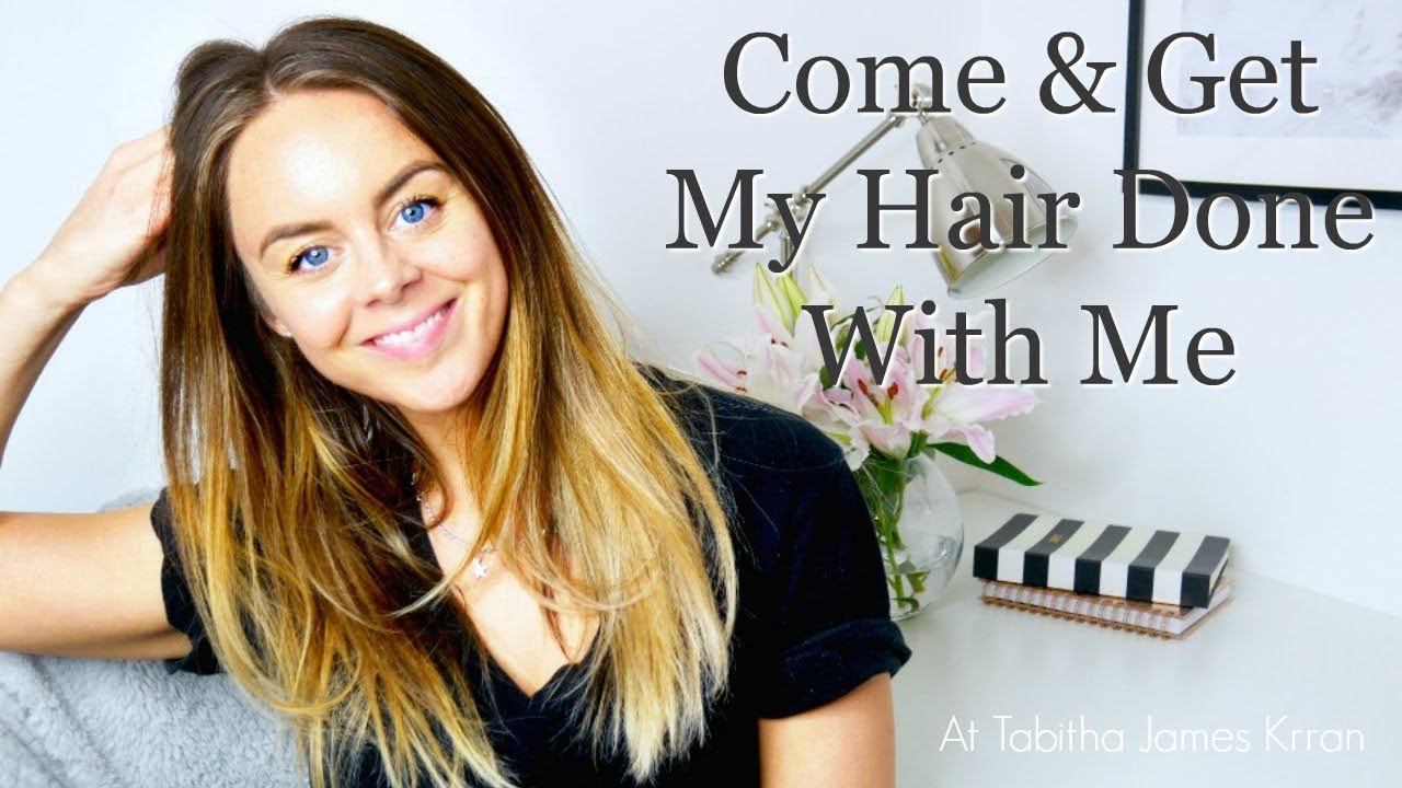 Come and Get My Hair Done With Me at an Organic Hair Salon Hair Vlog