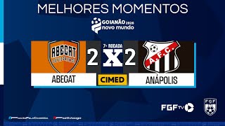 MELHORES MOMENTOS ABECAT X ANÁPOLIS | 7 RODADA GOIANÃO 2026