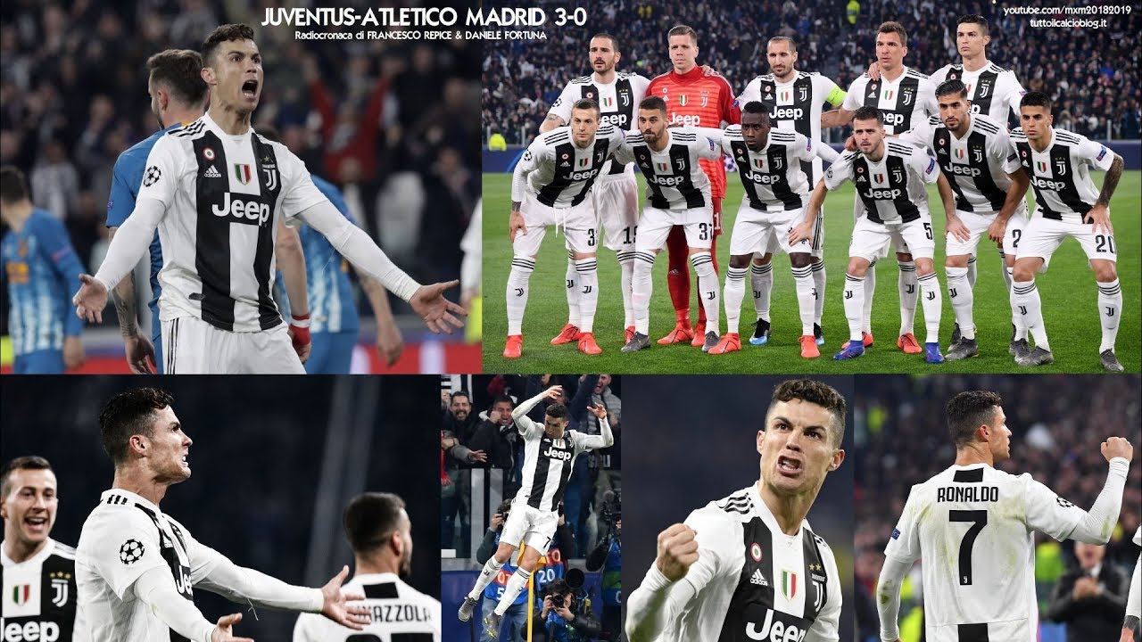 JUVENTUS-ATLETICO MADRID 3-0 - Radiocronaca di Francesco Repice e Daniele Fortuna (12/3/2019) Radio1