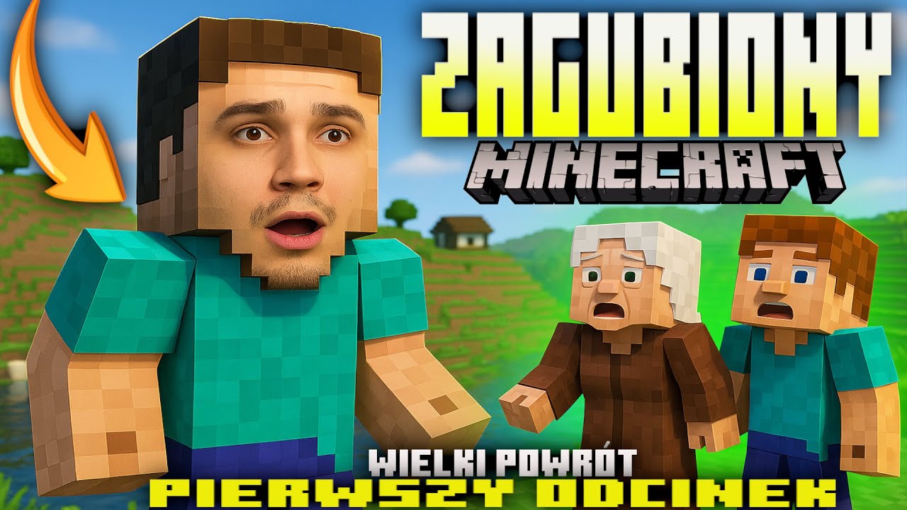 ZAGUBIONY MINECRAFT POWRACA 😍 CO SIĘ DZIEJE? GDZIE JA JESTEM?