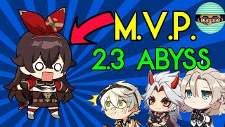 How Amber Became the MVP of 2.3 Spiral Abyss | Fun F2P Strategy for 36 Stars | Genshin Impact