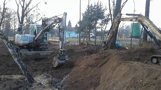 Excavator CAT 3,5 t vs.Takeuchi 9 t