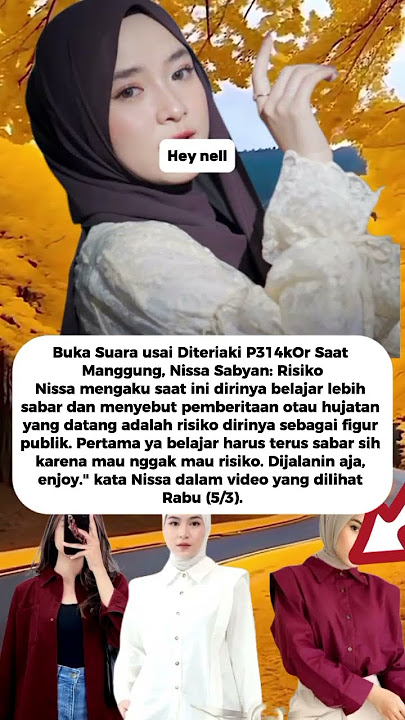 Buka Suara usai Diteriaki P314kOr #nissan #nisasabiyan #beritaterkini