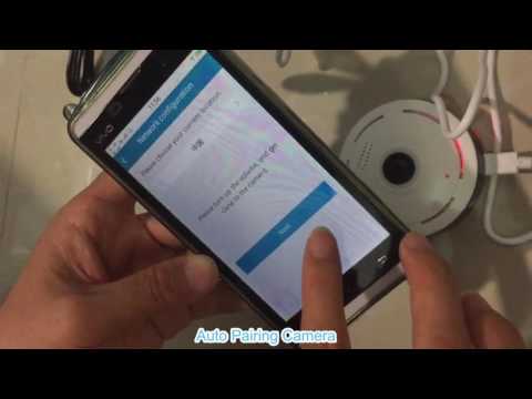 How to Install SACAM Fisheye WiFi Camera with App  IPC360