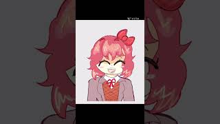 I love making ddlc videos:3 #ddlcsayori #ddlcnatsuki #ddlcyuri #dokidokiliteratureclub #shorts