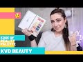 ОБЗОР ПАЛЕТКИ KVD VEGAN BEAUTY / EDGE OF REALITY PALETTE/ ПЕРВЫЕ ВПЕЧАТЛЕНИЯ / СВОТЧИ / ЦЕНЫ/ ВЫВОДЫ