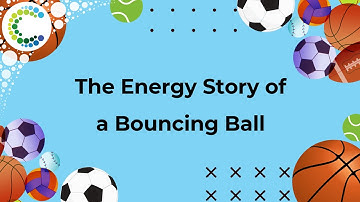 The Energy Story of a Bouncing Ball