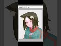 【ヤニねこ】いろんなヤクねこ描いてみた【Illustration making】#shorts