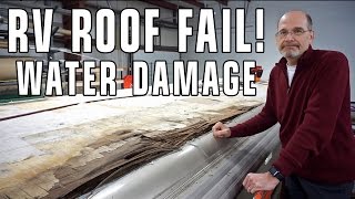 RV Roof Leak FAIL & Water Damage! Inspect Your Dicor!
