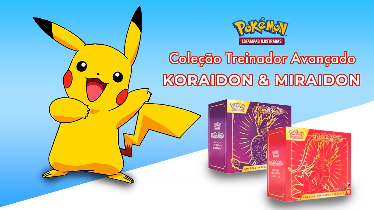 Jogo de Cartas Pack Pokémon Koraidon Escarlate e Violeta - Pedagógica -  Papelaria, Livraria, Artesanato, Festa e Fantasia