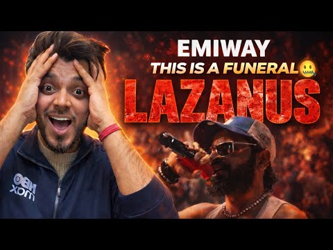 EMIWAY BANTAI - LAZANUS | OFFICIAL MUSIC VIDEO | REACTION/REAVIEW
