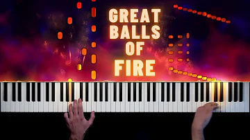 Jerry Lee Lewis - Great Balls of Fire 🔥 | Piano Cover + Sheet Music