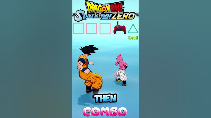 Dragon Ball Sparking Zero HOW TO COMBO SQUARE, SQUARE, SQUARE [PS5]