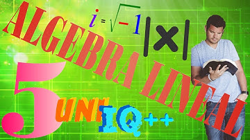 CURSO DE ALGEBRA LINEAL 5 - DETERMINANTES PARA MATRICES DE NXN (MÉTODO DE COFACTORES)