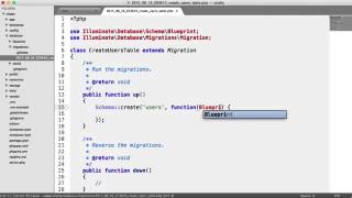 Social Network with PHP  Users table migration 7 37