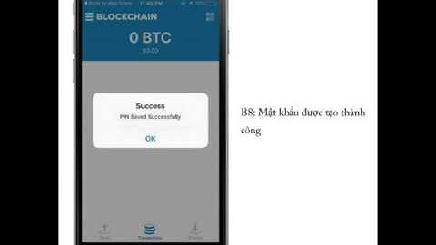 Hướng dẫn đăng nhập ví Blockchain trên điện thoại