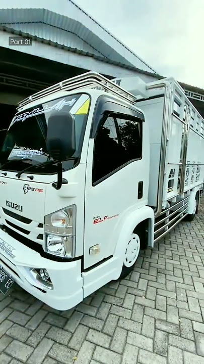 ini lah nampak truk isuzu NMR 71HD 5,8 di modif ganteng sekali bos #truck #trukoleng #trukindonesia