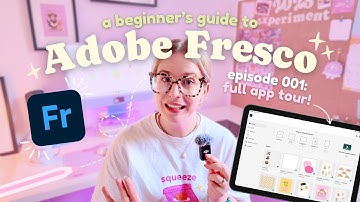How to get started with Adobe Fresco ✨ Tips for Beginners Ep. 1: 2025 Full App, Brushes + Tools Tour