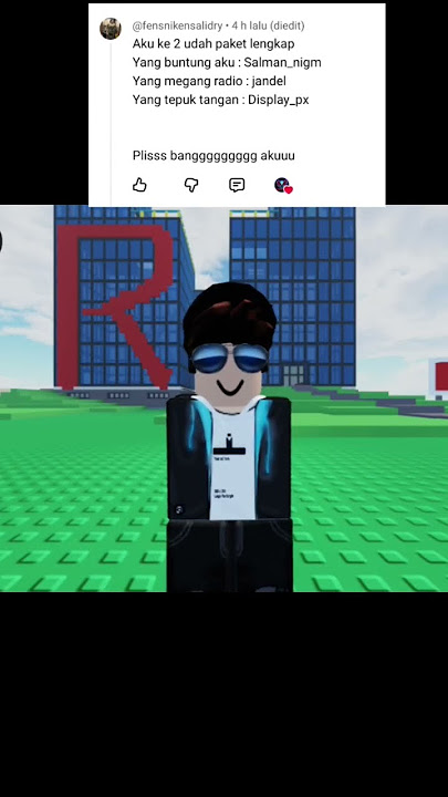 Kalau kau suka hati tepuk tangan Part 170😂 Request by:@fensnikensalidry#roblox#robloxanimation