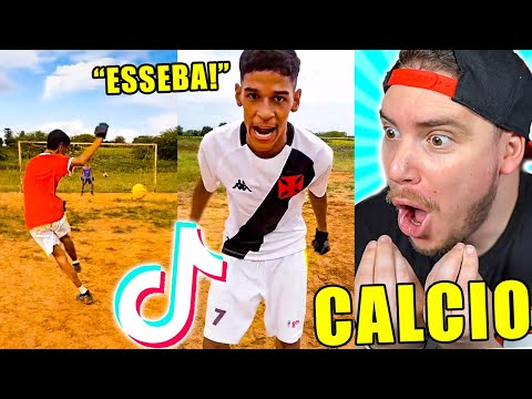 ESSEBA? EUSEBA?! IL PIÙ FORTE DEL MONDO! - REAZIONE AI TIK TOK SUL CALCIO #10