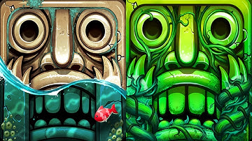 Temple Run 2 Pirate Cove VS Lost Jungle Android iPad iOS Gameplay