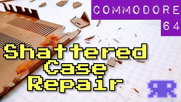 4/6: Commodore Music Maker Refurb - Shattered Case Repair