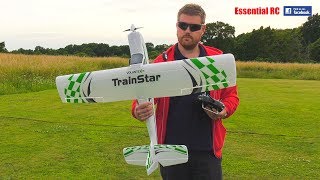 Volantex Trainstar Epoch: SLOW HIGH WING TRAINER or FAST PYLON RACER ?!