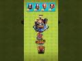 Which Siege Machine Can Stop the Logger? | Clash of Clans | r great #coc #shorts